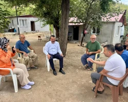 Başkanla Fotoğraflar