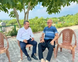 Başkanla Fotoğraflar