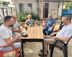 Başkanla Fotoğraflar