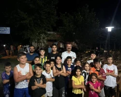 Başkanla Fotoğraflar