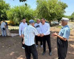 Başkanla Fotoğraflar