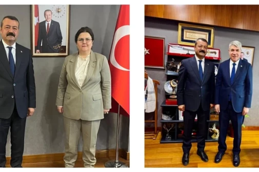 Belediye Başkanımız Ökkeş Aksoy’dan TBMM Ziyaretleri