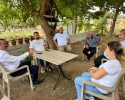 Başkanla Fotoğraflar