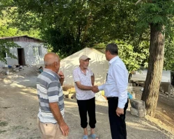 Başkanla Fotoğraflar