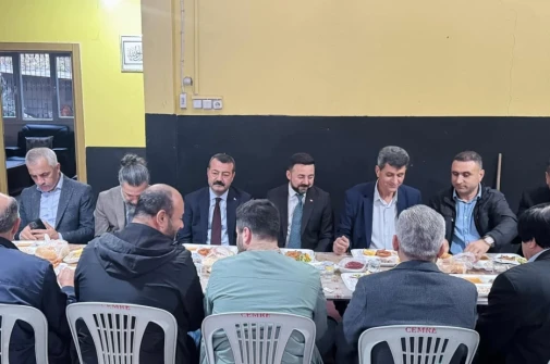 Belediye Başkanımız Ökkeş Aksoy, İftar Programına Katıldı