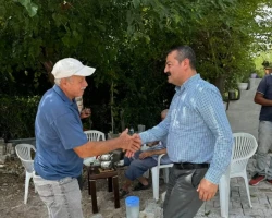 Başkanla Fotoğraflar