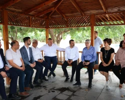 Başkanla Fotoğraflar