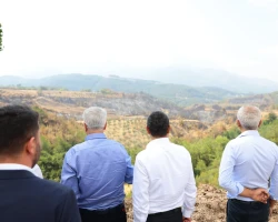 Başkanla Fotoğraflar