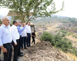 Başkanla Fotoğraflar
