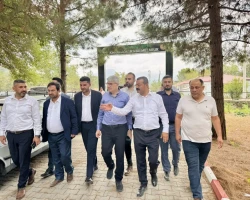 Başkanla Fotoğraflar