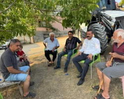 Başkanla Fotoğraflar